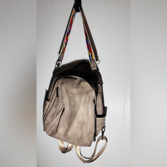 New Fadeon Backpack Faux Leather Boho Tribal Guitar Strap main image 7